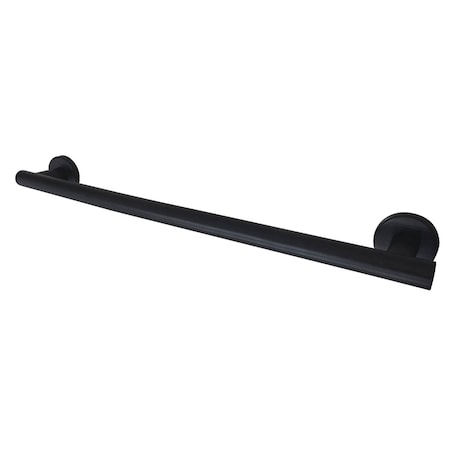Kingston Brass GBS1436CS0 36-Inch x 1-1/4 Inch O.D Grab Bar, Matte Black GBS1436CS0